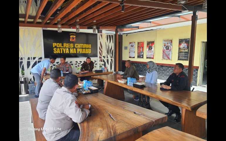 PLN UIP JBT Audiensi dengan Polres Cimahi, Perkuat Sinergi untuk Pembangunan PLTA Cisokan