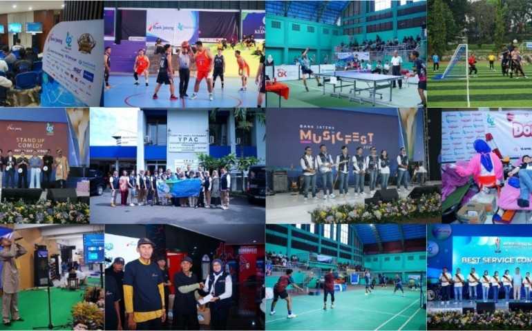 Meriahkan HUT Ke-62, Bank Jateng Gelar Beragam Lomba, Bakti Sosial, Hingga Turnamen Golf Memperebutkan Piala Gubernur