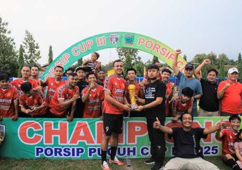 Margomulyo United Juara 1,Turnamen Sepak Bola Porsip Cup ke-3