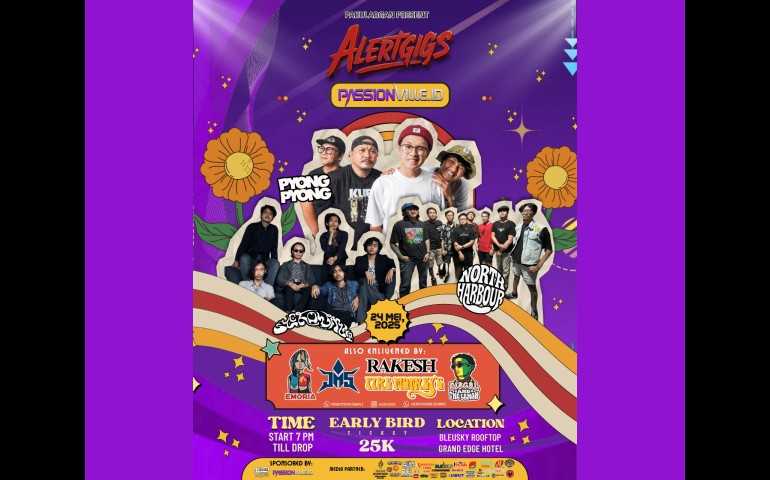 Tiket Early Bird AlertGigs Dibuka! Konser Seru dengan Harga Bersahabat