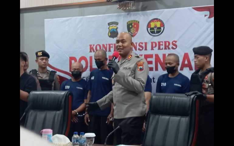 Selama Operasi Aman Candi Polres Kendal Ungkap Enam Kasus