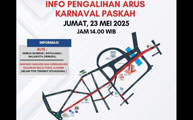 KAI Daop 4 Semarang Ingatkan Penumpang Atasi Kemacetan Karnaval Paskah