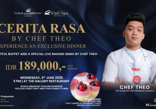 Chef Theo Tampil di Hotel Ciputra Semarang, Saksikan Aksi Masak Langsung dan Nikmati Hidangan Premium