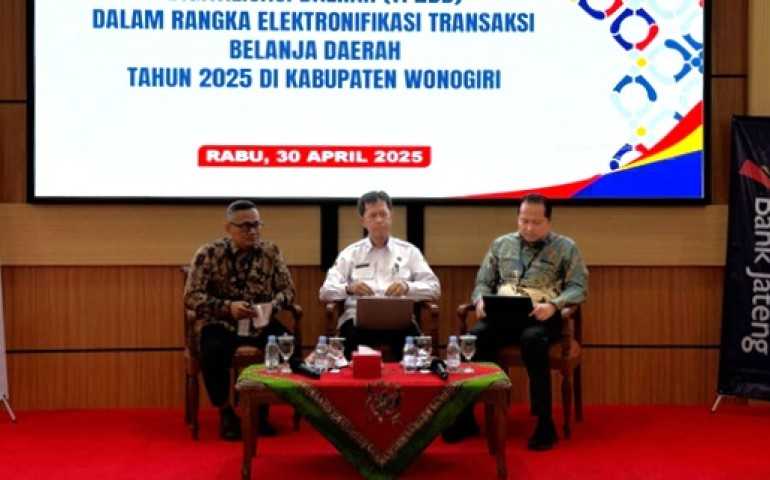 Bank Jateng Dukung Transformasi Digital Pemkab Wonogiri Lewat Capacity Building