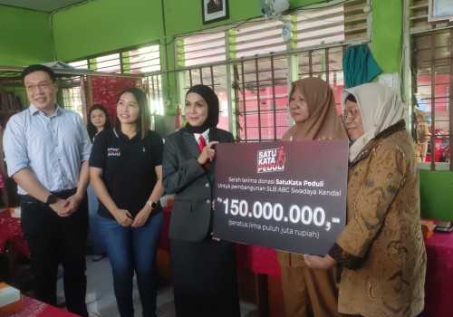Lega, SLB Swadaya ABC Kendal Punya Gedung Sendiri Berkat Satu Kata Peduli