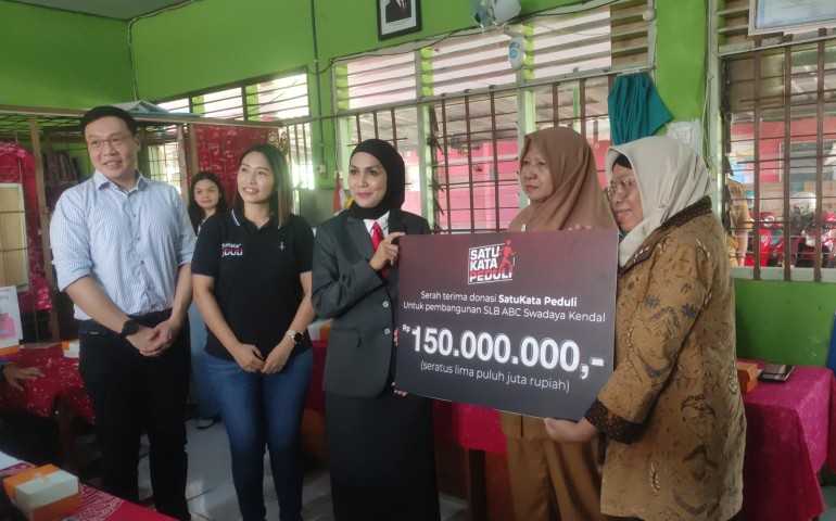 Lega, SLB Swadaya ABC Kendal Punya Gedung Sendiri Berkat Satu Kata Peduli