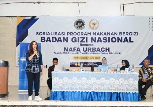 DPR-BGN Sosialisasi di Temanggung, Ungkap Keterlibatan Masyarakat Jadi Kunci Keberhasilan Program MBG