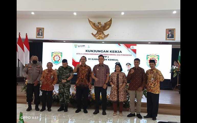 Cepat Respon E-Katalog, Kepala LKPP Hendrar Prihadi Apresiasi Kabupaten Kendal