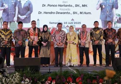 Sumanto Hadiri Pisah Sambut Kajati Jateng: Perkuat Komitmen Sinergi Penegakan Hukum
