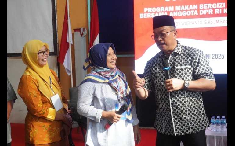 Edy Wuryanto Sosialisasi MBG di Grobogan: Sediakan Makan Bergizi dan Buka Peluang Usaha
