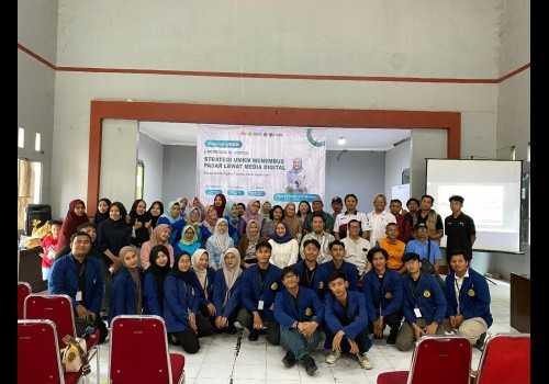 Mahasiswa USM Dorong UMKM Srondol Wetan Kuasai Digital Marketing lewat Seminar Kreatif