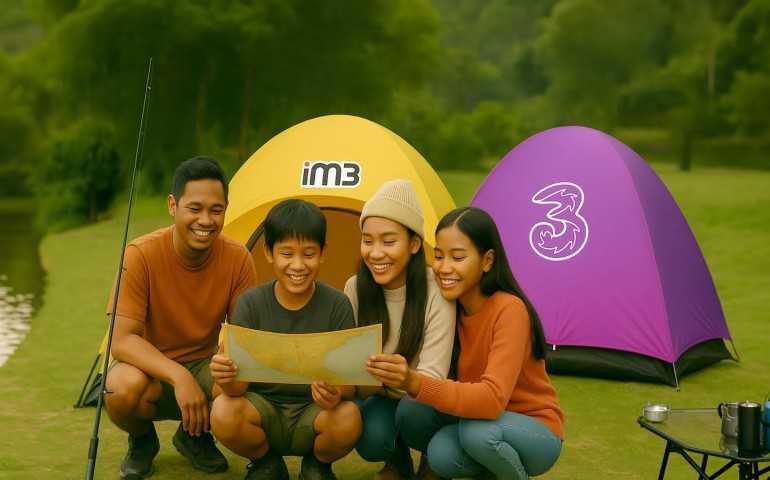 Liburan Ceria dengan Internet Lancar, Indosat Ooredoo Hutchison Siapkan Penawaran Spesial untuk Pelanggan IM3 dan Tri