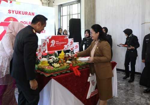 Peringatan Hari Bhayangkara, Wali Kota Agustina Sampaikan Terima Kasih ke Polrestabes ; Selalu Jaga Kota Semarang