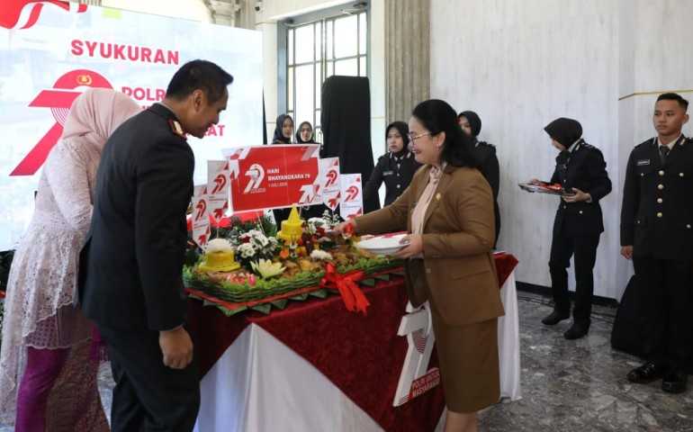 Peringatan Hari Bhayangkara, Wali Kota Agustina Sampaikan Terima Kasih ke Polrestabes ; Selalu Jaga Kota Semarang