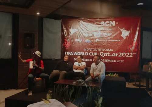 Nonton Bareng Piala Dunia di Room Inc Semarang, Yoyok: Indonesia Bisa masuk Piala dunia