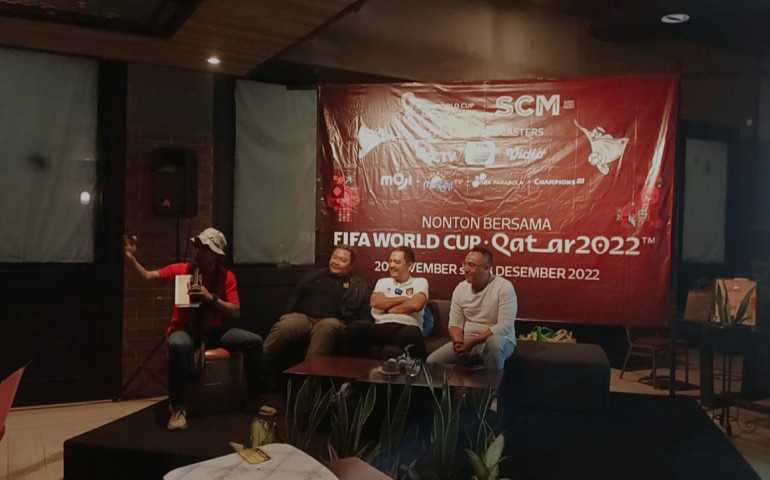 Nonton Bareng Piala Dunia di Room Inc Semarang, Yoyok: Indonesia Bisa masuk Piala dunia