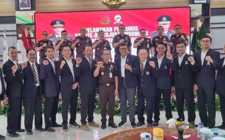 Kajati Jateng Hendro Dewanto Lantik 9 Kajari Pimpin Gojukai di Daerah