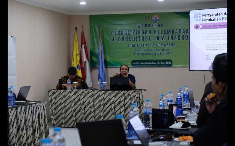 STMIK Himsya Semarang Konsolidasi Menuju Universitas, Fokus pada Tata Kelola dan Capaian Mutu