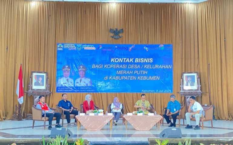 Bank Jateng Dukung Penguatan Ekonomi Desa Lewat Koperasi Merah Putih di Kebumen