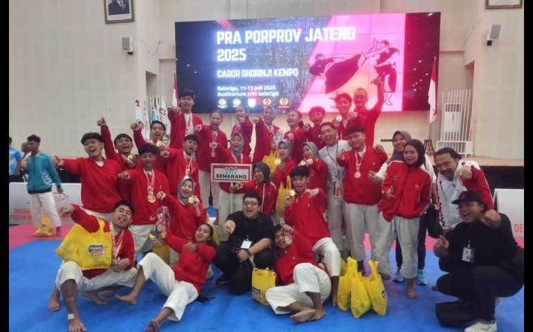 Kota Semarang Loloskan 21 Kenshi ke Porprov Jateng 2026