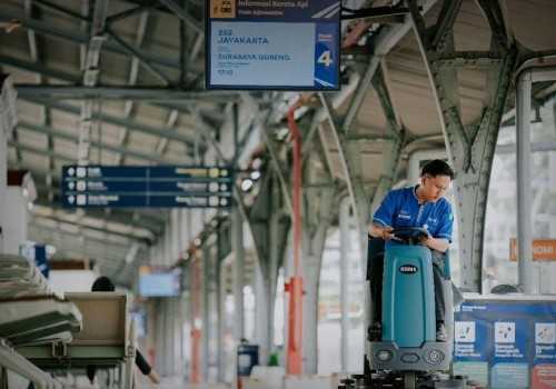 KAI Daop 1 Jakarta Tingkatkan Kebersihan Bordes Kereta, Jamin Keamanan Perjalanan