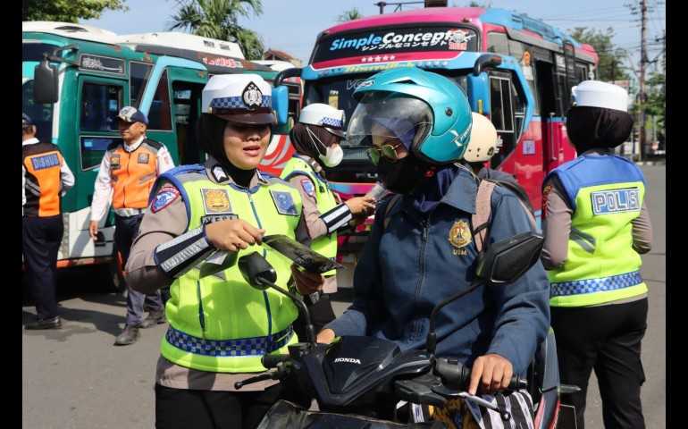 Jadikan Jalan Lebih Tertib dan Beradap Polres Kendal Gelar Ramcheck