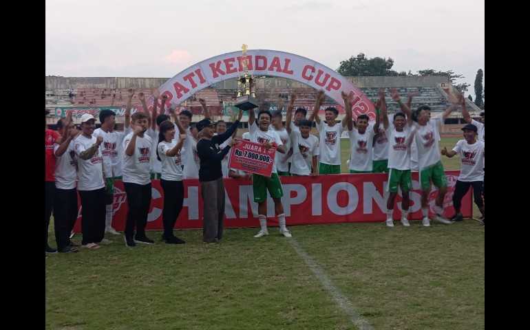 Kecamatan Pegandon Juara 1Turnamen Bupati Cup