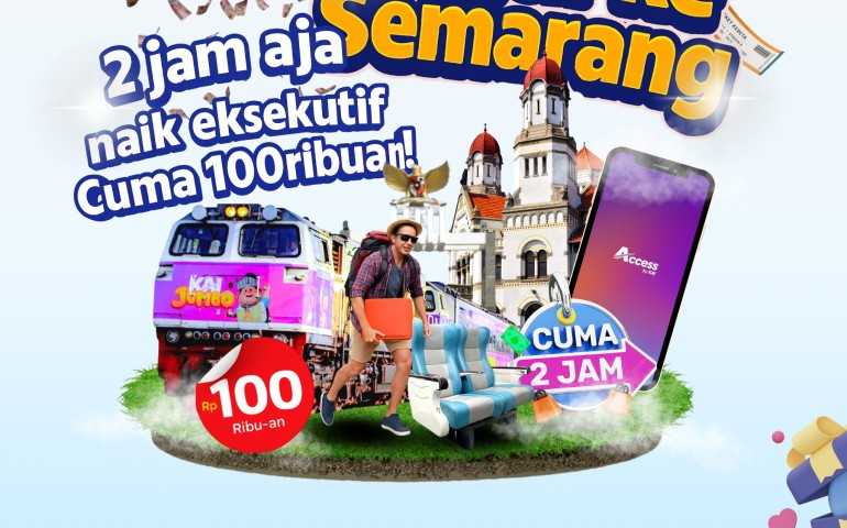 Perjalanan Makin Fleksibel: KAI Hadirkan Promo Tarif KA Eksekutif Tegal–Semarang