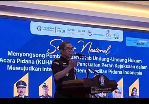 Kajati Jateng Hendro Tegaskan Peran Sentral Kejaksaan dalam RUU KUHAP, Dorong Keadilan Progresif dan Manusiawi