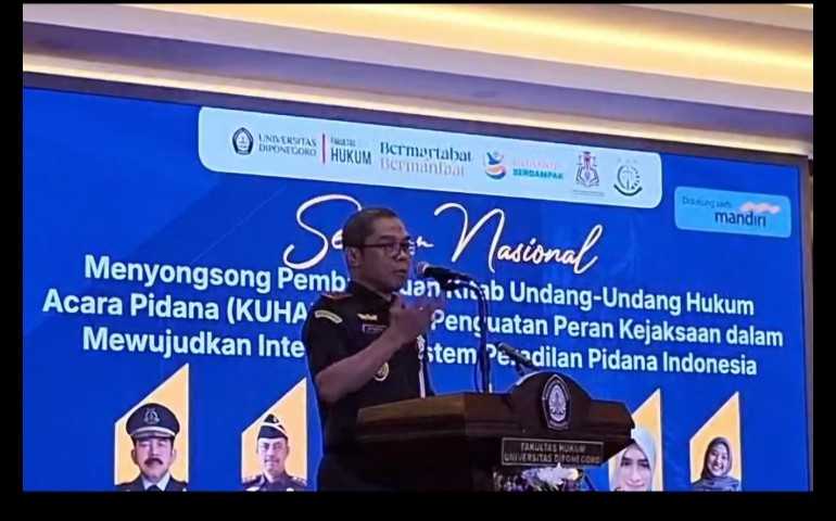 Kajati Jateng Hendro Tegaskan Peran Sentral Kejaksaan dalam RUU KUHAP, Dorong Keadilan Progresif dan Manusiawi