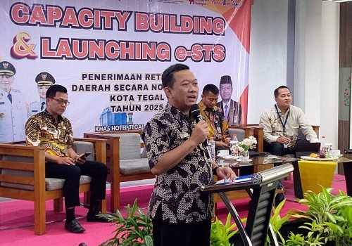 Bank Jateng dan Pemkot Tegal Luncurkan E-STS untuk Permudah Pembayaran Retribusi Daerah Secara Online