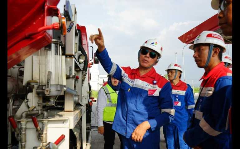 Tinjau Sejumlah Sarfas di Semarang, Komut Pertamina Pastikan Keandalan Pasokan LPG dan Avtur di Jawa Tengah
