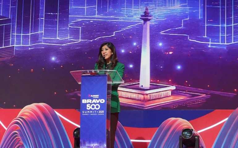 XLSMART Gaet Elite Bisnis Indonesia, Gelar Forum BRAVO 500 SUMMIT ; Forum AI & Cyber security Terbesar