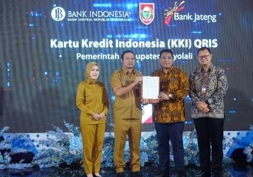 Pemkab Boyolali Kolaborasi dengan Bank Jateng Luncurkan KKI QRIS untuk Transaksi yang Efisien