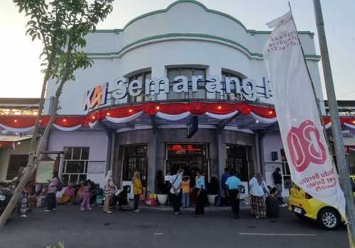 KAI Daop 4 Semarang Banjir Penumpang Hingga Tembus 637 Ribu di Juli 2025