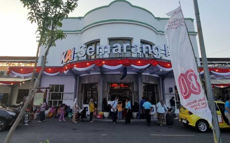 KAI Daop 4 Semarang Banjir Penumpang Hingga Tembus 637 Ribu di Juli 2025