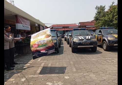 Stabilkan Harga Beras, Kapolres Kendal Luncurkan Gerakan Pangan Murah
