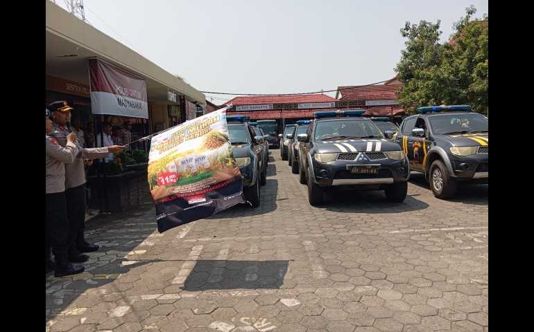 Stabilkan Harga Beras, Kapolres Kendal Luncurkan Gerakan Pangan Murah