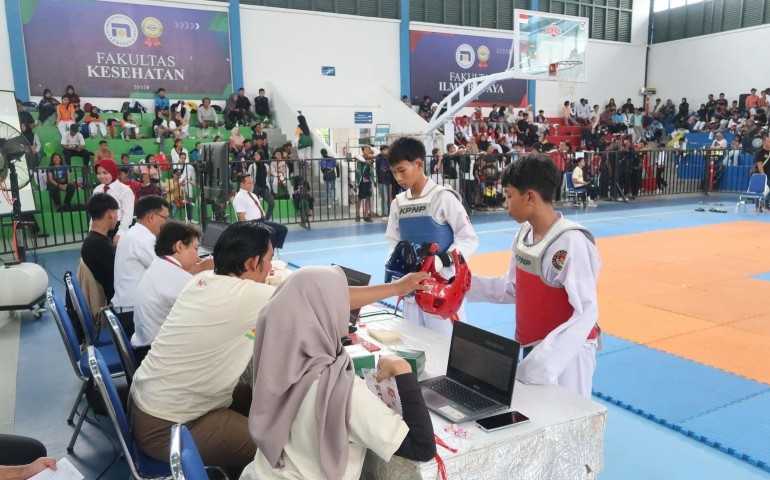 Udinus Perkuat Citra Jawa Tengah sebagai Pusat Olahraga Nasional Lewat Pomnas XIX Taekwondo