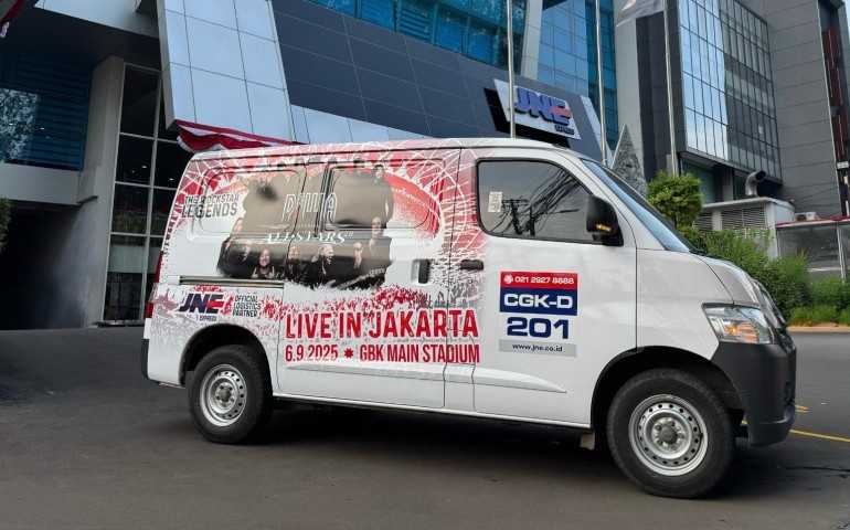 Konser Super Besar Dewa 19 Allstars 2.0 di GBK Didukung Logistik JNE