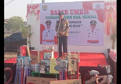 Bupati Kendal Dyah Kartika Permanasari, Bazar UMKM di Kendal Dapat dijadikan Ajang Promosi Produk UMKM di Kendal