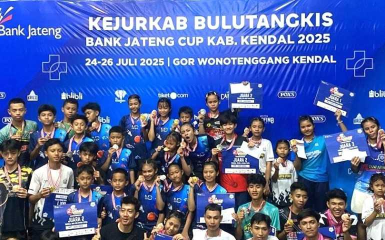 Bank Jateng dan PBSI Kendal Cetak Bibit Unggul untuk Porprov 2026