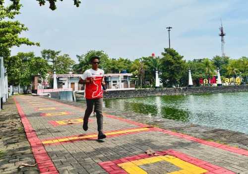 Jogging Track di Polder Semarang Tawang Hadirkan Ruang Publik Sehat di Depan Stasiun Semarang Tawang
