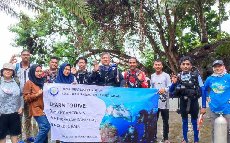 Kementerian Kelautan dan Perikanan Manfaatkan BMKT Tidore untuk Wisata Bahari