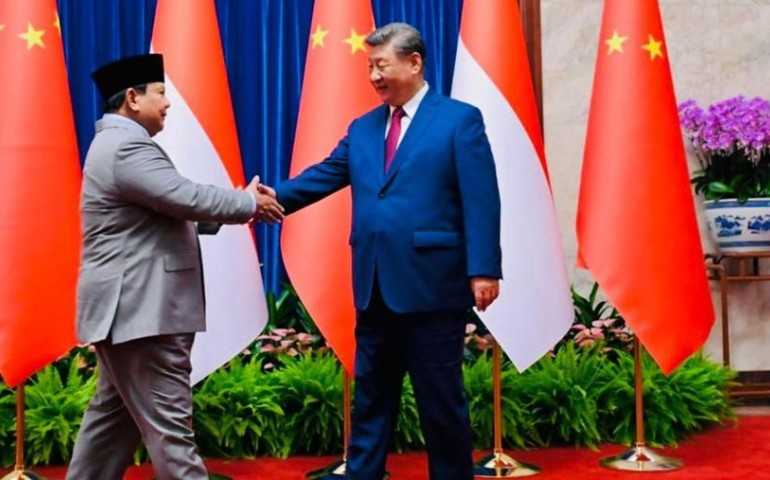 Di Beijing, Prabowo Tegaskan Komitmen Perkuat Hubungan Strategis dengan China