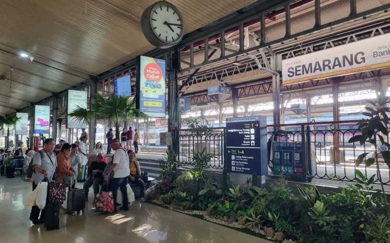 H-1 Libur Panjang, Daop 4 Tembus 40 Ribu Penumpang Gunakan Kereta Api