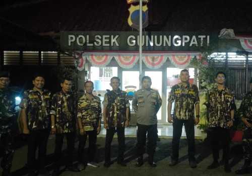 Patroli Terpadu Jaga Warga, FKPPI Pastikan Tak Ada Ancaman Kamtibmas di Gunungpati Semarang