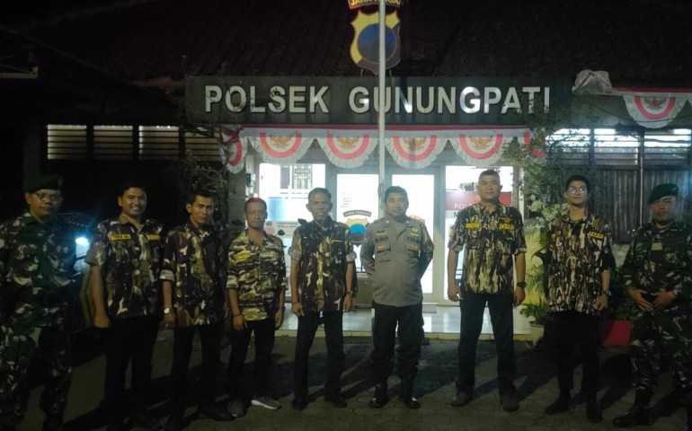 Patroli Terpadu Jaga Warga, FKPPI Pastikan Tak Ada Ancaman Kamtibmas di Gunungpati Semarang