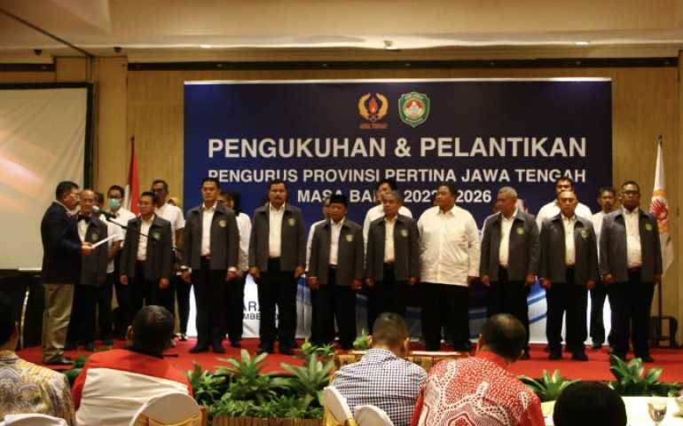 Kairul Anwar Resmi Menjadi Ketua Umum PENGPROV PERTINA Jawa Tengah