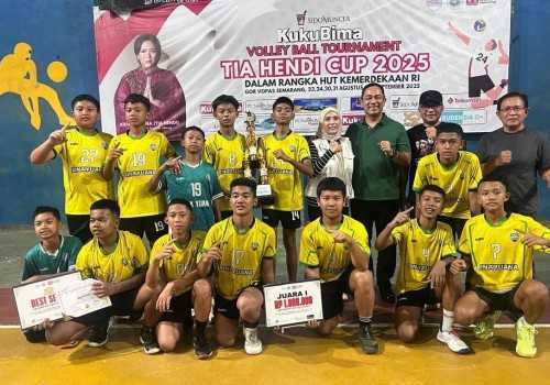 TIA Hendi Cup 2025 Lahirkan Bintang Voli Muda, Berikut Peraih Juara dan Best Player